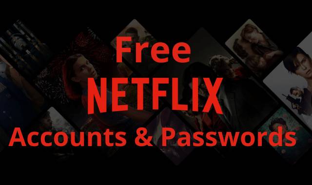 free netflix account logins April 2022 update