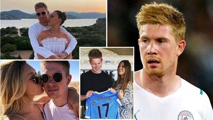BEAUTIFUL PHOTOS OF KEVIN DE BRUYNE, HIS WIFE, AND THEIR CHILDREN